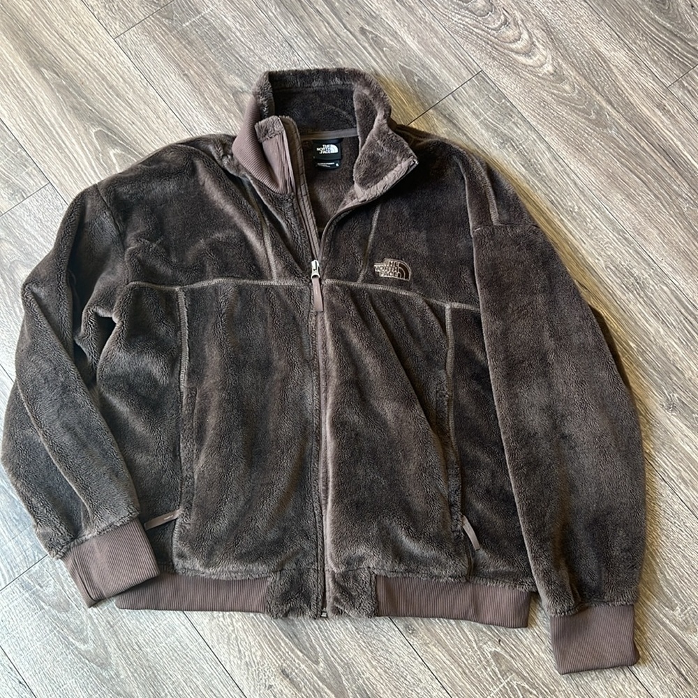 EUC The North Face Osito Lux full zip jacket